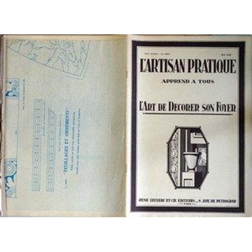 Artisan Pratique (L') N° 287 Du 01/05/1933