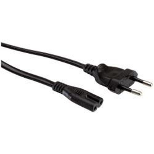Nilox Cavo Alimentazione IEC320-C7 5m Nero Maschio-Femmina per Dispositivi Elettronici