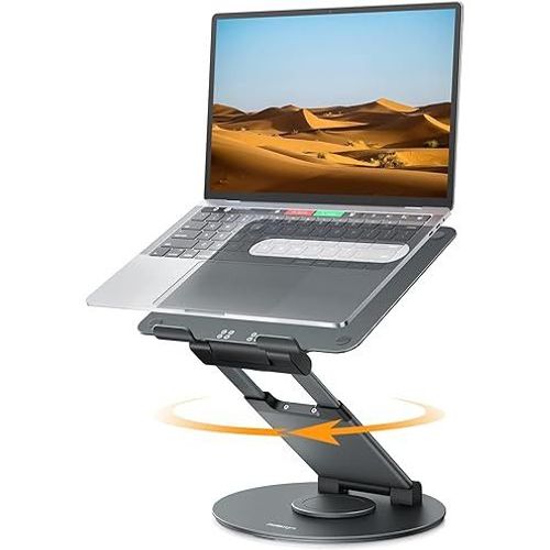 Nilox Supporto Ergonomico Girevole per Laptop 15.6" NXSLR01 - Accessorio Computer
