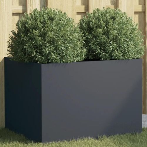Prolenta Premium - Jardinière Anthracite 62x47x46 Cm Acier