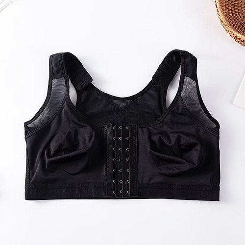 Sous-Vêtements De Ceinture Correctrice En Forme De Bosse Pour Femmes Avec Bouton Avant,Conception Fine,Grande Poitrine,Petit Soutien-Gorge,Sans Anneau En Acier,Sport,T