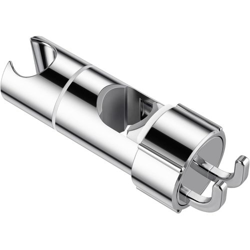 YEMAESRE-Support De Pommeau De Douche Universel, 16-27 Mm, Réglable Pour Barre De Douche, Support De Douche Rotatif À 360°, Plastique Abs De Qualité, Chromé