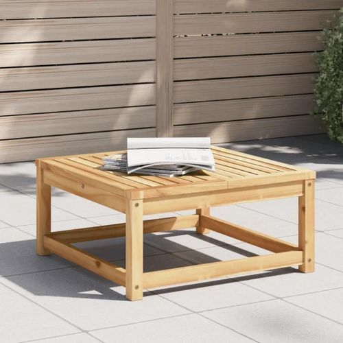 Table De Jardin 63x63x30 Cm Bois D'acacia Solide