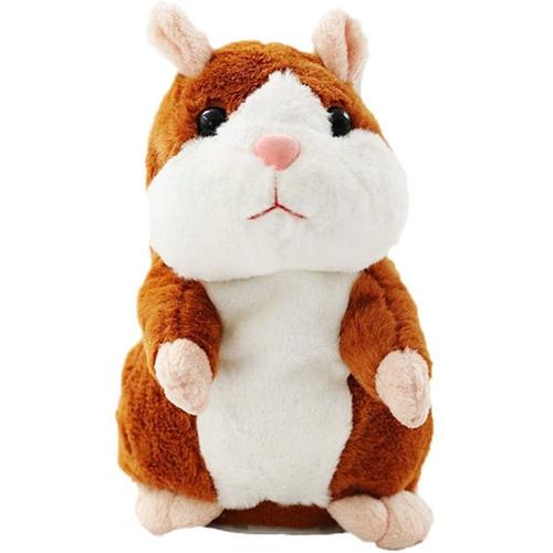 Peluche Hamster Répète Ce Que Tu Dis Jouet Peluche Hamster Amusant Interactif Cadeaux D'anniversaire Pour Enfants