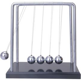 Pendule Newton, Pendule de lancer de poids classique, 5 balles, Décoration  physique pour bureau et bureau, Pendule de balle, Argent, 13,5 x 13,5 x  11,5 cm