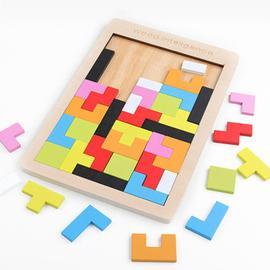 marque generique - Hexagone Tangram Puzzle 3D Puzzles Casse-tête