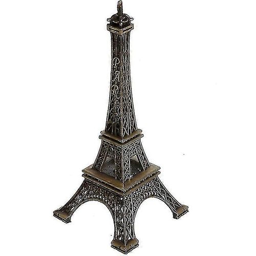 15cm Décoration De la maison Romantique Paris Tour Eiffel Modèle Métallique Figurines Décor