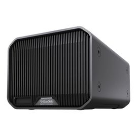 SanDisk Professional G-RAID MIRROR - Disque dur - Enterprise - 16 To - externe (de bureau) - USB 3.2 Gen 1 / Thunderbolt 3 (USB-C connecteur) - 7200 tours/min - gris sidéral