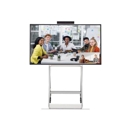 LG One:Quick Flex 43HT3WN - Classe de diagonale 43" écran LCD rétro-éclairé par LED - conférence - avec écran tactile (multi-touch)/microphone/caméra - Windows - 4K UHD (2160p) 3840 x 2160 - noir
