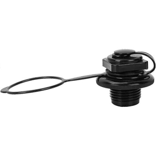 23.9mm Bateau De Pêche Gonflable Soupape D¿Air Noir Plastique Bateau Pneumatique Soupape D¿Air