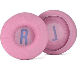 Coussinets de rechange en cuir protéiné pour enfants JBL JR300 JR300BT JR310BT(Rose)