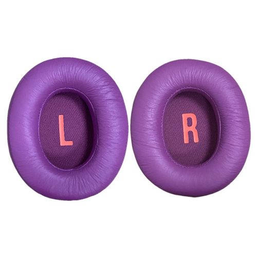 Coussinets de rechange en cuir protéiné pour enfants JBL JR460NC(Violet)