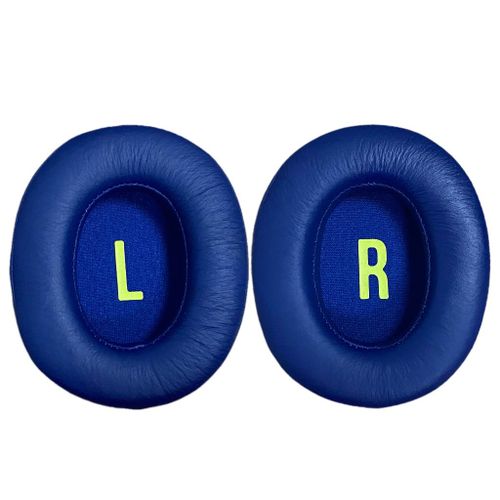 Coussinets de rechange en cuir protéiné pour enfants JBL JR460NC(Bleu)