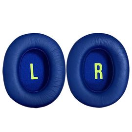 Coussinets de rechange en cuir protéiné pour enfants JBL JR460NC(Bleu)