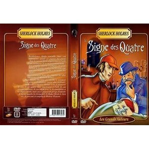 Dvd Dessin Anime "Sherlock Holmès" : Le Signe Des Quatre