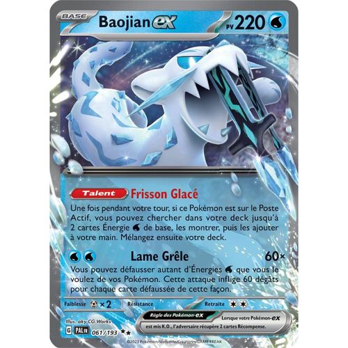 Baojian Ex - Ev2: Évolutions À Paldea - 061/193 - Carte Pokémon En Français