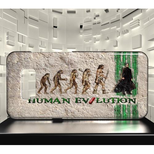 Coque Pour Google Pixel 6 Human Evolution Super Heros Matrix Neo 19