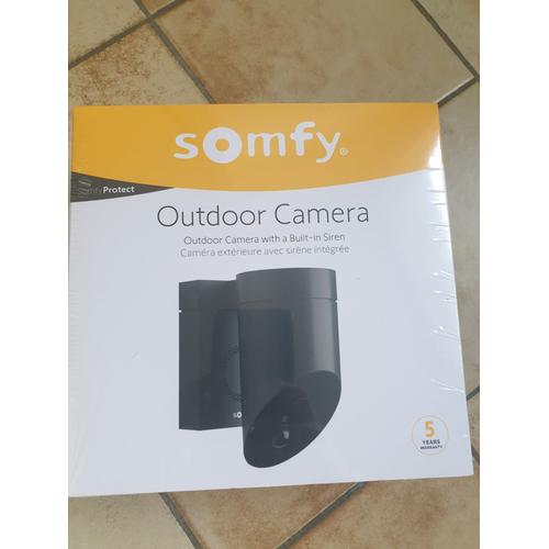 Caméra extérieure Somfy avec sirène intégrée