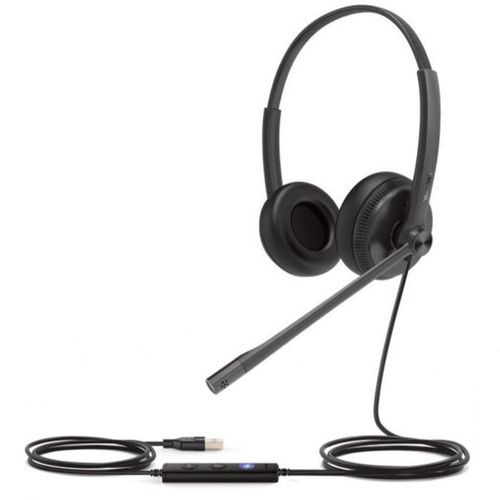 Yealink UH34 DUAL TEAMS écouteur/casque Avec fil Arceau Bureau/Centre d'appels USB Type-A Noir