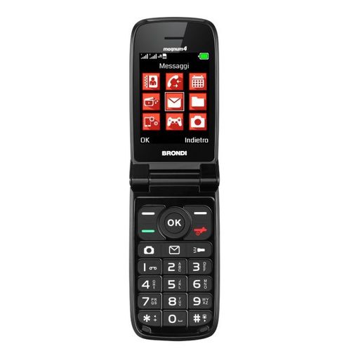Brondi Magnum 4 7,11 cm (2.8') Bleu, Violet Téléphone numérique
