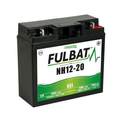 Batterie Motoculture /Moto Gel Nh1220 / Sla12-20 12v 20ah-Fulbat