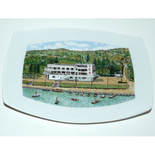 Yacht Club Du Rhône À Saint-Germain-Au-Mont-D'or, Vide Poche En Porcelaine De Limoges