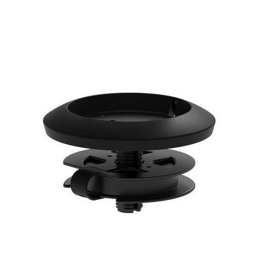 Logitech Rally Mic Pod Mount - Support de bureau pour microphone - noir mat - pour Logitech Rally, Rally Plus
