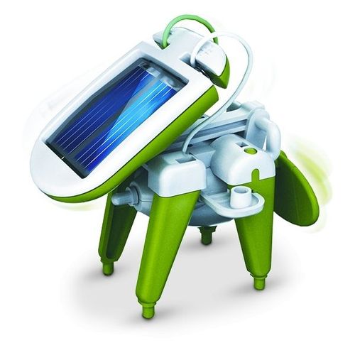 Robot Solaire 6 En 1 : Bateau À Vapeur, Moulin À Vent, Voiture, Chie