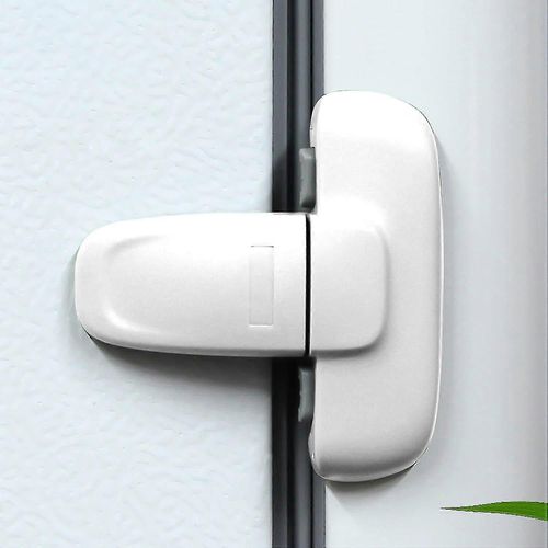 Accueil Réfrigérateur Réfrigérateur Congélateur Serrure De Porte, Loquet Attraper Tout-Petit Enfants Enfant Réfrigérateur Serrures Bébé Sécurité Enfant Serrure, Facile À Installer Et À Utiliser Adhési
