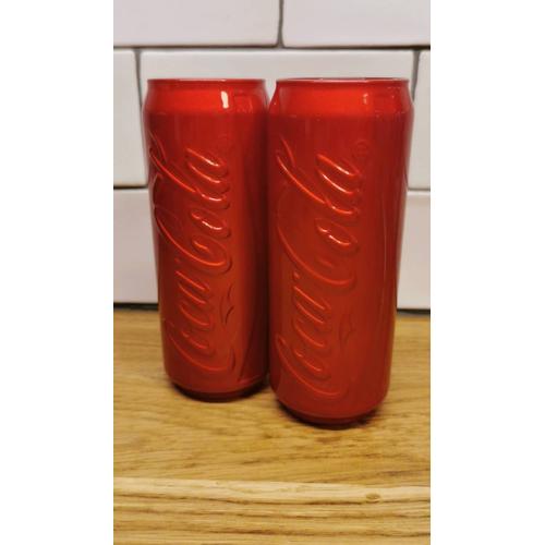 2 Verres Slim Coca Cola Rouge