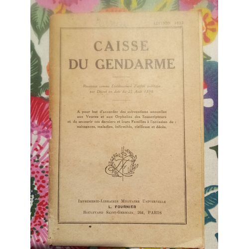 Caisse De Gendarmerie