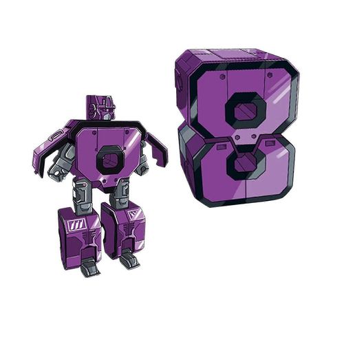 Transformation numérique éducative des enfants Robot Transformation créative Robot combiné Jouet interactif parent-enfant