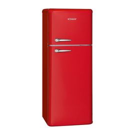 R?frig?rateur et cong?lateur 208L retro rouge DTR 353.1 rouge