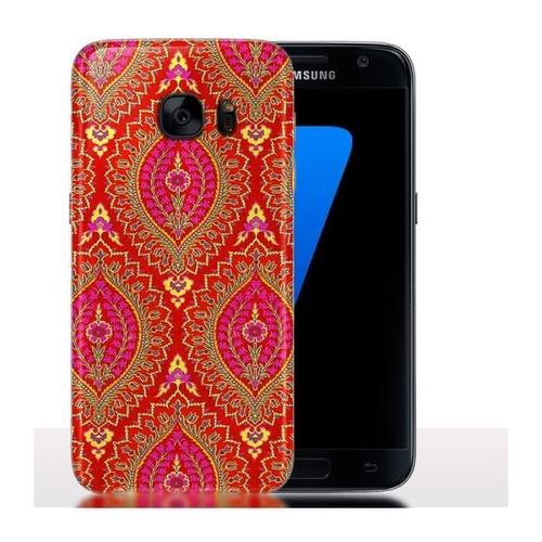 My-Coque - Tissu Des Indes - Coque Antichocs Rigide - Samsung Galaxy S7