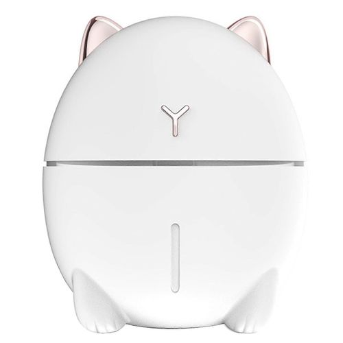 Humidificateur USB Mignon Cool Brume Diffuseur d¿Air Led Veilleuse Voiture Blanc