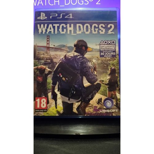 Jeu Ps4 Watch Dogs 2 En Fr