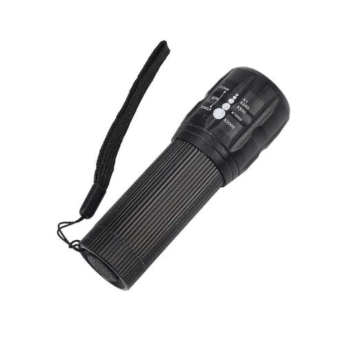 Lampe de poche LED 18650 / aaa Batterie haute puissance rechargeable Zoomable Lanterne imperméable à l¿eau pour Outdoor Bi