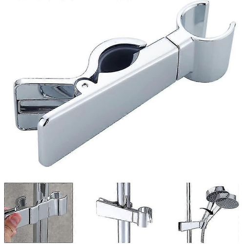 Support de pomme de douche réglable Barre coulissante universelle 18-25mm Support de rail de pomme de douche à 45 rotations-QH
