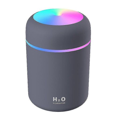 300ml Usb Air Humidificateur Arôme Diffuseur d¿Huile Essentielle Gris