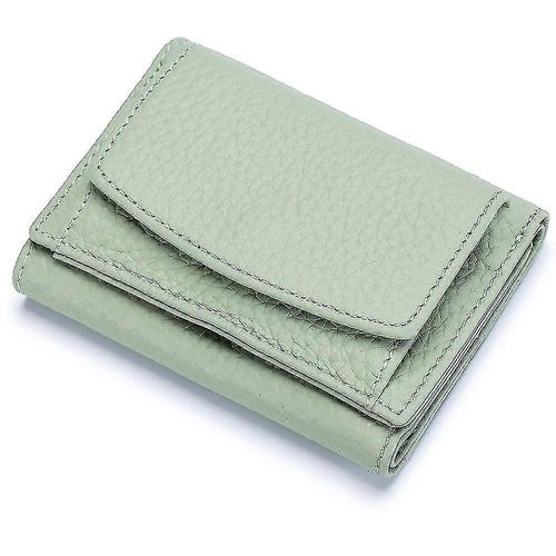 Petit portefeuille en cuir, portefeuille de sac à pièces RFID