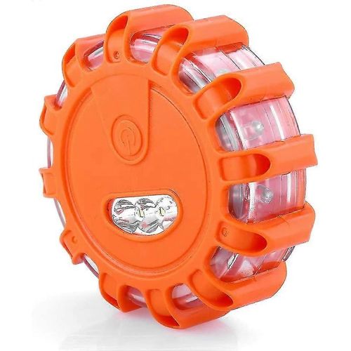 Lumière De Secours Multifonctionnelle 15 Led Orange Feu De Sécurité Routière