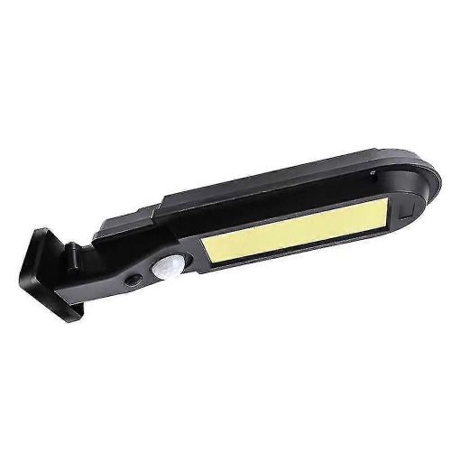 Lampadaires Solaires Lampe Solaire Extérieure 100cob Avec 3 Modes De Lumière Capteur De Mouvement Étanche Sécurité L