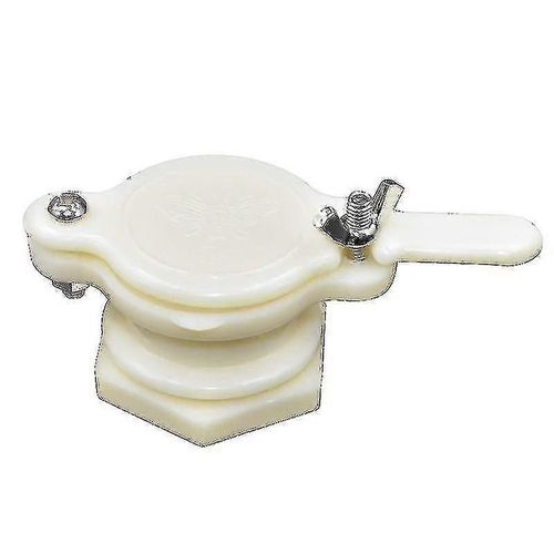 Outils Apicoles Vanne À Miel En Plastique, Blanc, 12cm