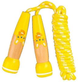 Corde À Sauter Jouet Pour Enfants Corde À Sauter Réglable Avec Poignée En Bois, Sports De Fitness En Plein Air