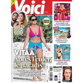 Voici N°1935 03/01/2025 Vitaa/ Kanye West/ Célébrités À Aspen/ Leonardo Dicaprio/ Noël Chez Les Stars