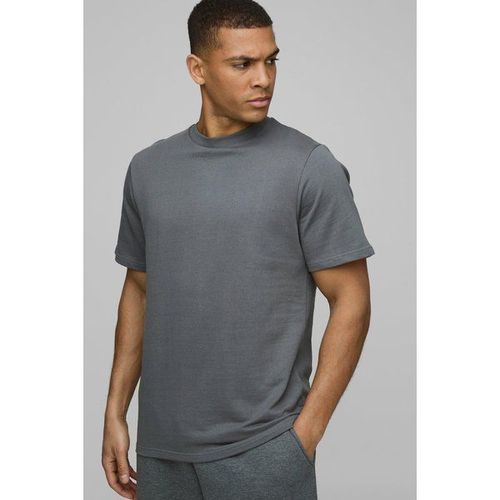 T-Shirt Droit Homme - Gris - M, Gris