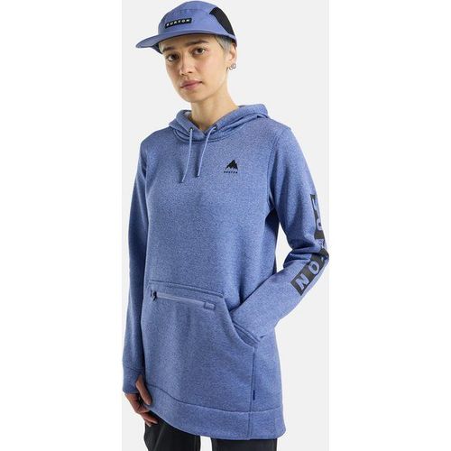 Sweat À Capuche Oak Long Pour Femme, Slate Blue Heather, Xs