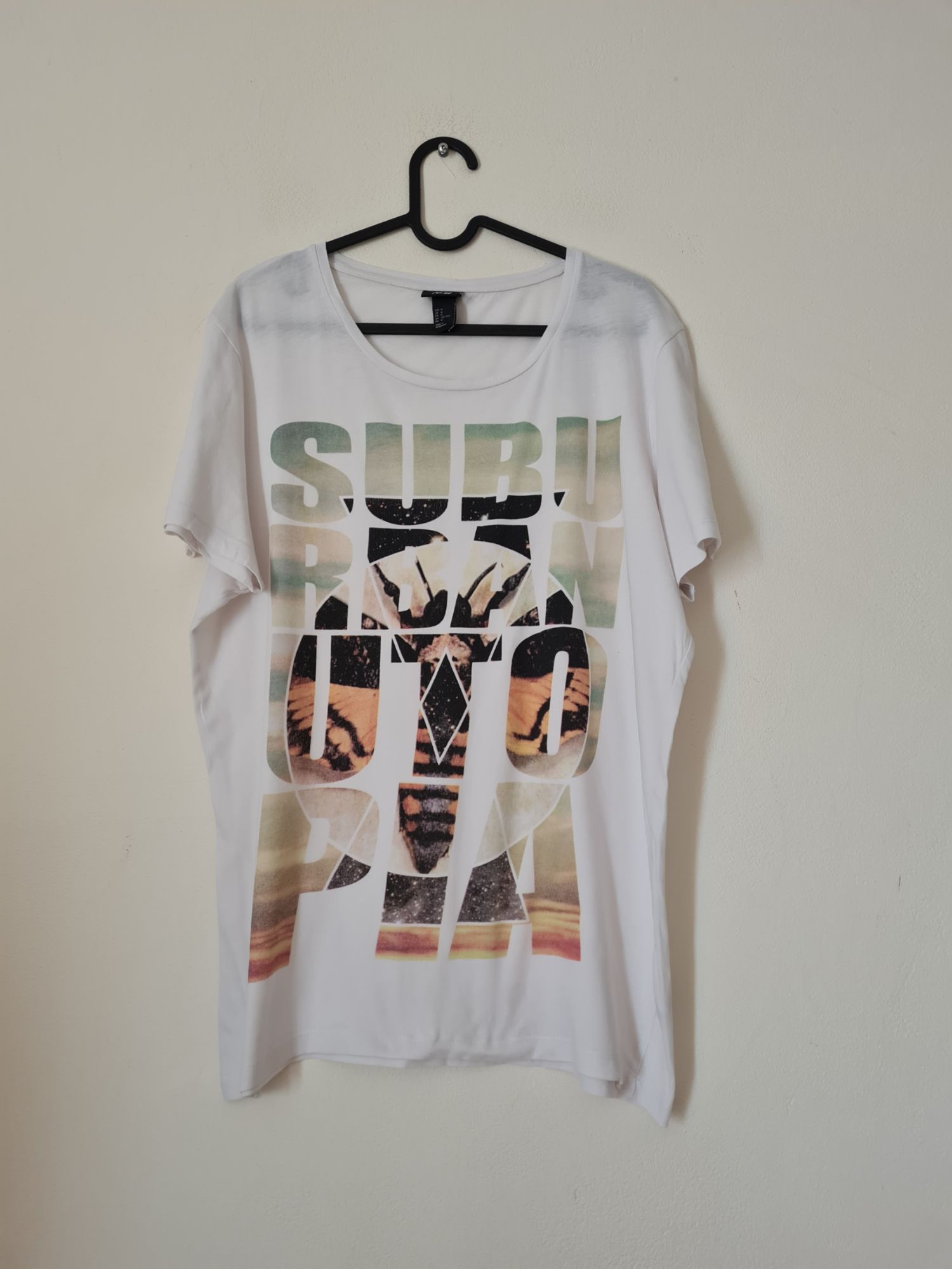 H&m T Shirt Homme Long Fit Long Regular Fit T-shirt Black Men H&M