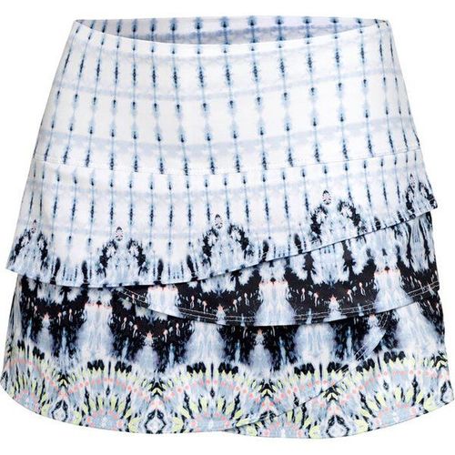 Tye Dye Groove Jupe Femmes - Blanc , Bleu