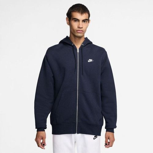 Club Bb Full-Zip Gilet En Coton Hommes - Bleu Foncé